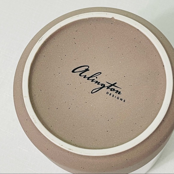 GNOME with pumpkin 2 tone earth cream tan ARLINGTON kitchen canister STORAGE NEW - Picture 6 of 8